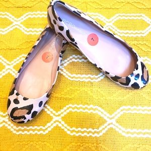 BCBGeneration leopard print flats